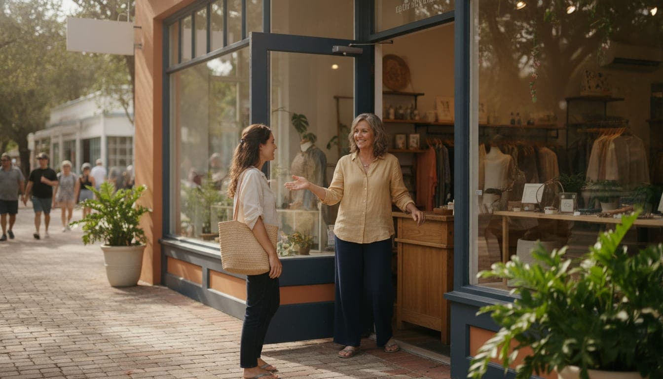 Cómo atraer más tráfico peatonal a su tienda local